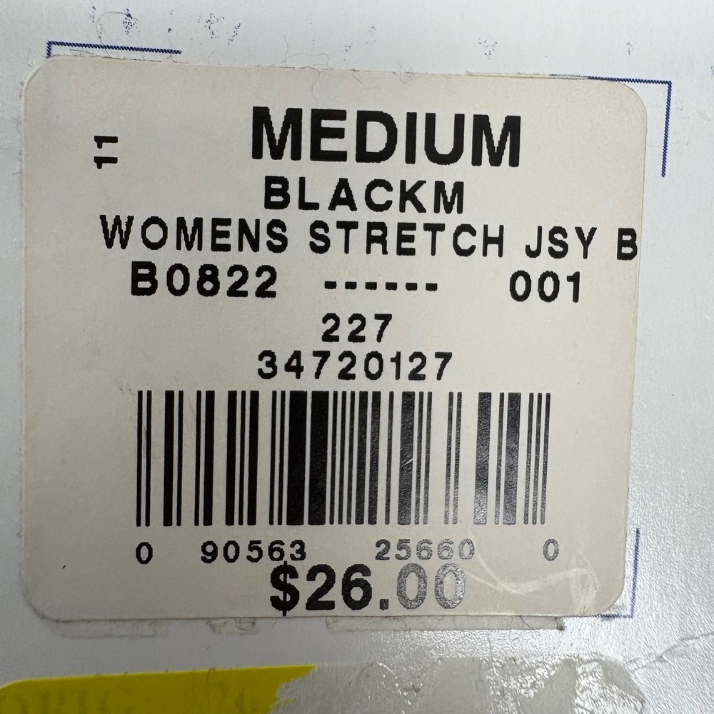 Champion NWT Wom Med Black Absolute Shape Compression Sports Bra Removable Shape - Picture 5 of 5